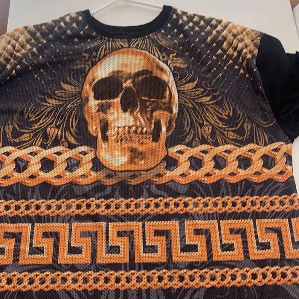 Chemistry Skull T-Shirt size XL Short Sleeve Crew Neck - Picture 9 of 14